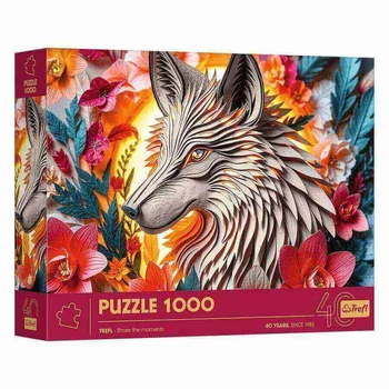 Trefl 1000 darabos puzzle Paper Art - farkas