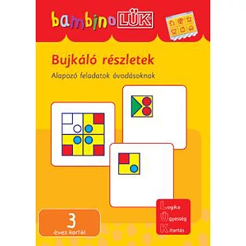 Bujkáló részletek Lük Bambino füzet 