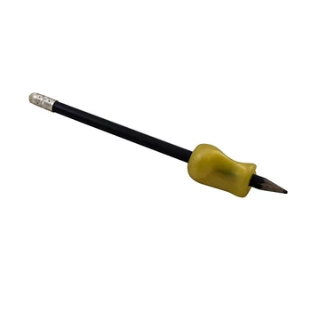 Ceruzafogó puha gumiból - sárga