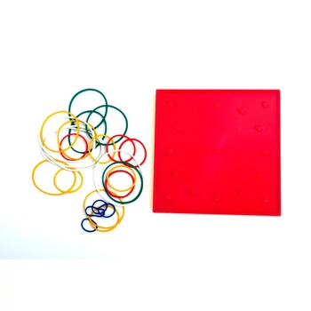 geotábla 13*13cm - piros