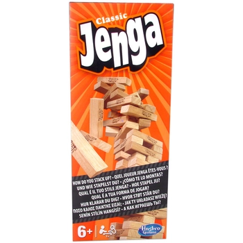 Jenga Hasbro ügyességi fa torony