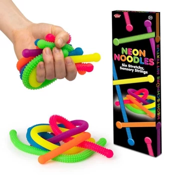 fidget babráló sztresszoldó neon rudak játék