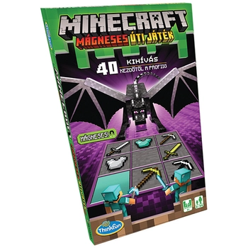 Minecraft mágneses logikai játék
