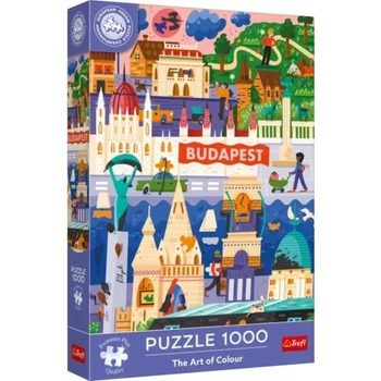Trefl Premium Plus - Budapest - 1000 darabos puzzle