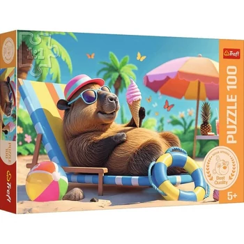 Trefl Capibara puzzle 100 db-os