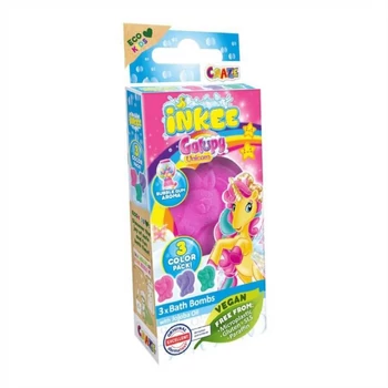 Craze Inkee vegán fürdőbomba Galupy unikornisok