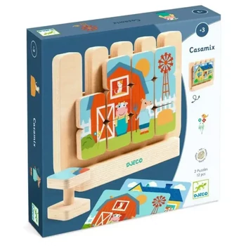 Casamix fa fejlesztő játék