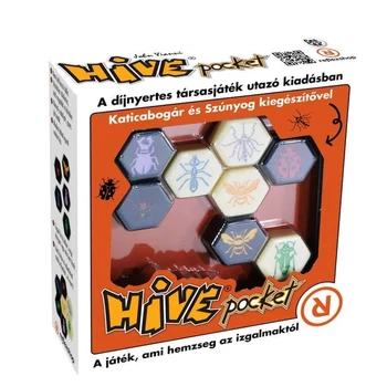 Hive Pocket társasjáték katicával és szúnyoggal