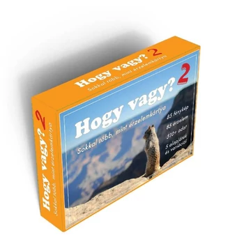 Hogy vagy? 2. kártya az aktuális lelkiállapot kifejezésére