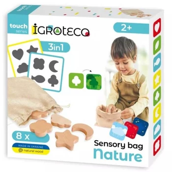 Igroteco 3 az 1-ben szenzoros készlet - Természet