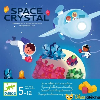 Kristályszállító társasjáték - Djeco Space Crystal