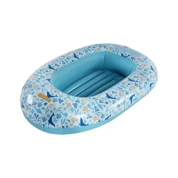 Little Dutch felfújható csónak Ocean Dreams kék bálnás