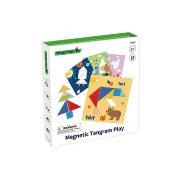Tooky Toy: Mágneses tangram képkirakó