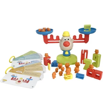 Rénszarvas mérleg játék, feladványokkal