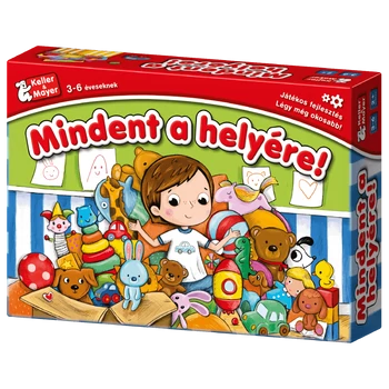 Mindent a helyére! társasjáték - megújult változat