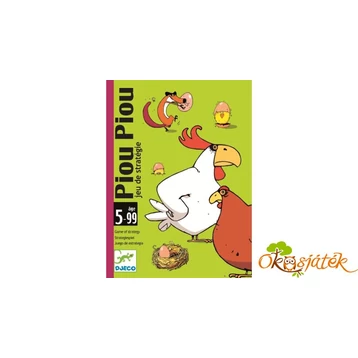 Piou Piou Djeco vicces kártyajáték gyerekeknek