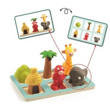 Téri tájékozódás - Iskola előkészítő játékok 1. rész