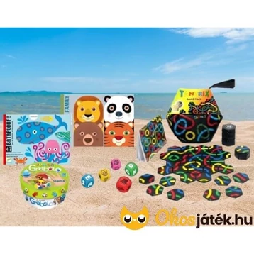 Vízálló kártyajátékok és pici társasjátékok a strandra