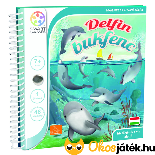 delfin bukfenc smart games mágneses logikai játék
