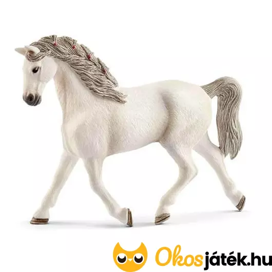 Schleich  Holstein Kanca 13858 fehér ló figura