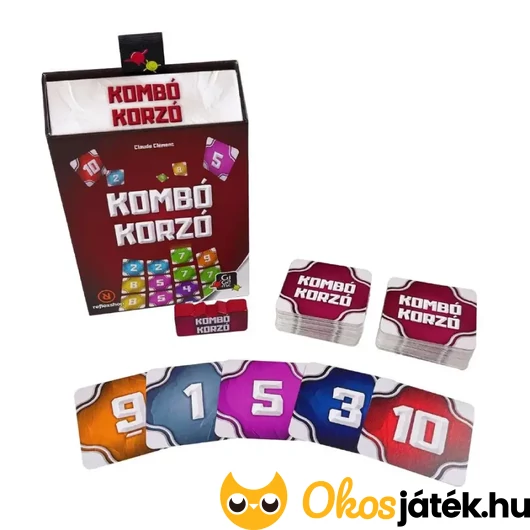 Kombókorzó kártyajáték elemei
