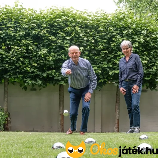 Fémből készült Petanque szett hordtáskában