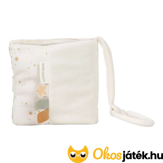  Little Dutch textil babakönyv kicsi newborn naturals