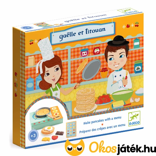 Szerepjáték - Palacsintázó - Gaelle et Titouan