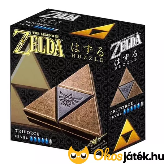  Huzzle: Cast Zelda – Triforce ördöglakat