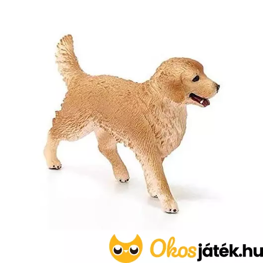 játék golden retriever kutya figura schleich