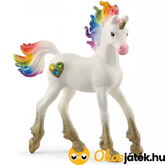 Schleich Rainbow Love unikornis csikó 70727