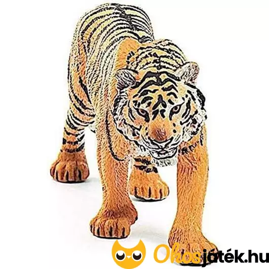 schleich tigris élethű vadállat játék figura előlről