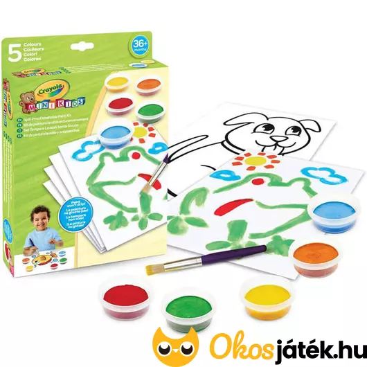 Crayola Mini kids Cseppmentes kifestő 3 éveseknek