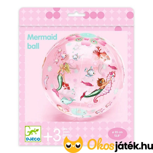  Felfújható  Sellős labda - 35 cm - Mermaid Ball