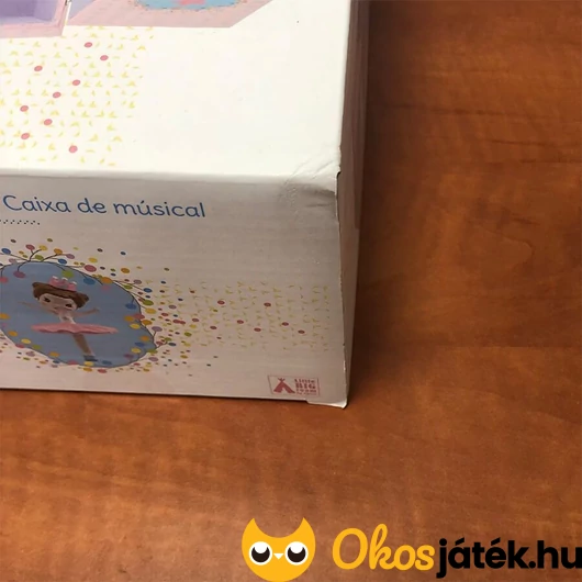 A külső doboz sarka sérült