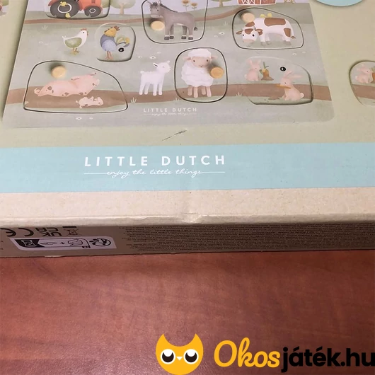 Hangos puzzle sérült doboza