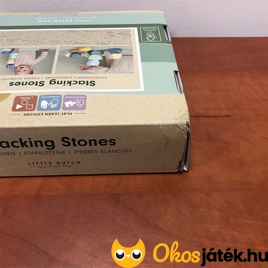 Little Dutch színes építőkövek doboza