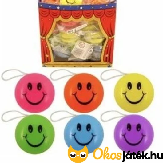 Műanyag jojó játék mini (1 db)