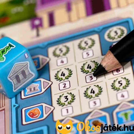 7 wonders kockajáték