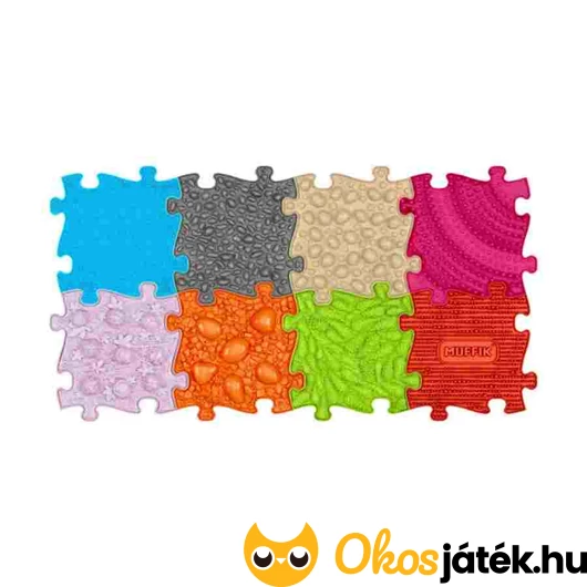 Muffik ortopédiai játszószőnyeg - 8 darabos