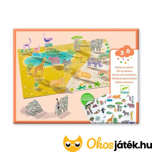 Matricázós sztorik - Állati élőhelyek 3D játék