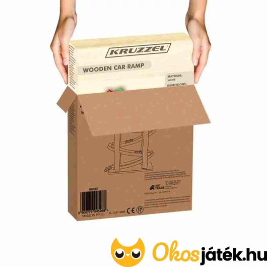 Autók a lejtőn csomagolás