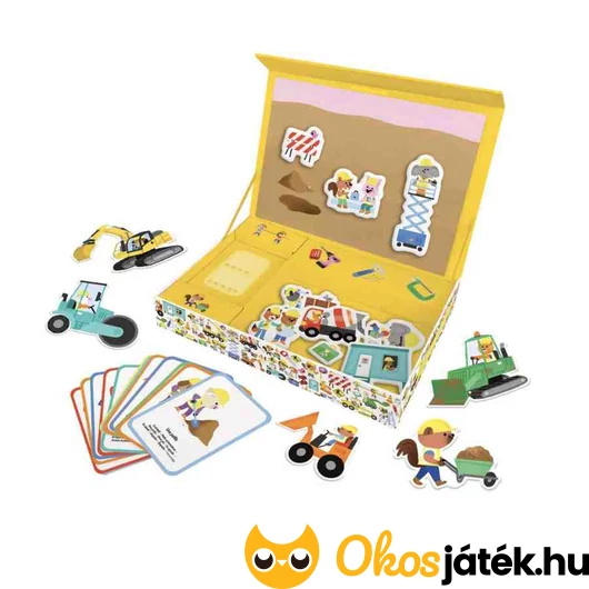Munkagépes mágneses játék