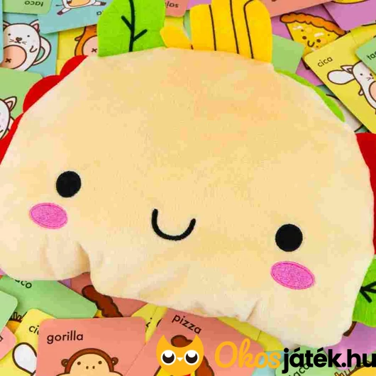 Cica, pizza, plüss taco