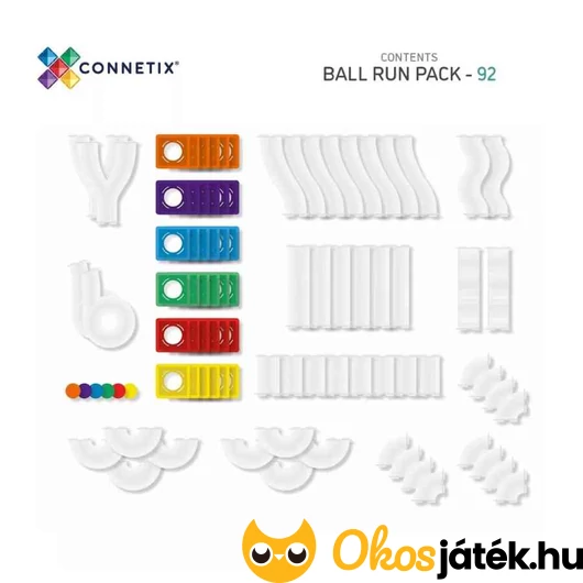 Connetix golyópálya 92 db-os