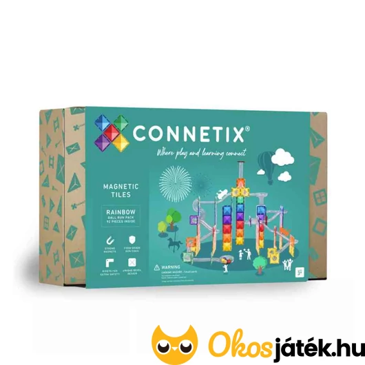 Connetix golyópálya 92 db-os