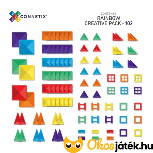 Connetix - Rainbow Creative Pack