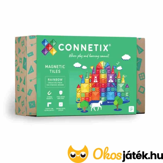 Connetix - Rainbow Creative Pack 102 db-os
