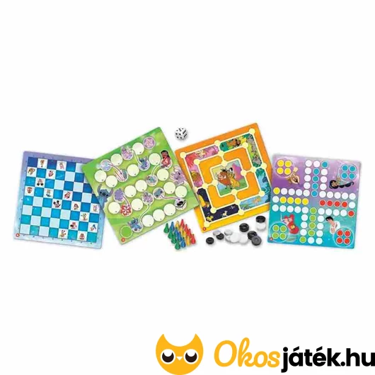 15 az 1-ben klasszikus társasjáték gyűjtemény