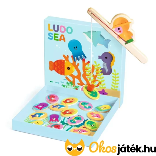 Djeco társasjáték gyűjtemény kicsiknek - Ludo Sea